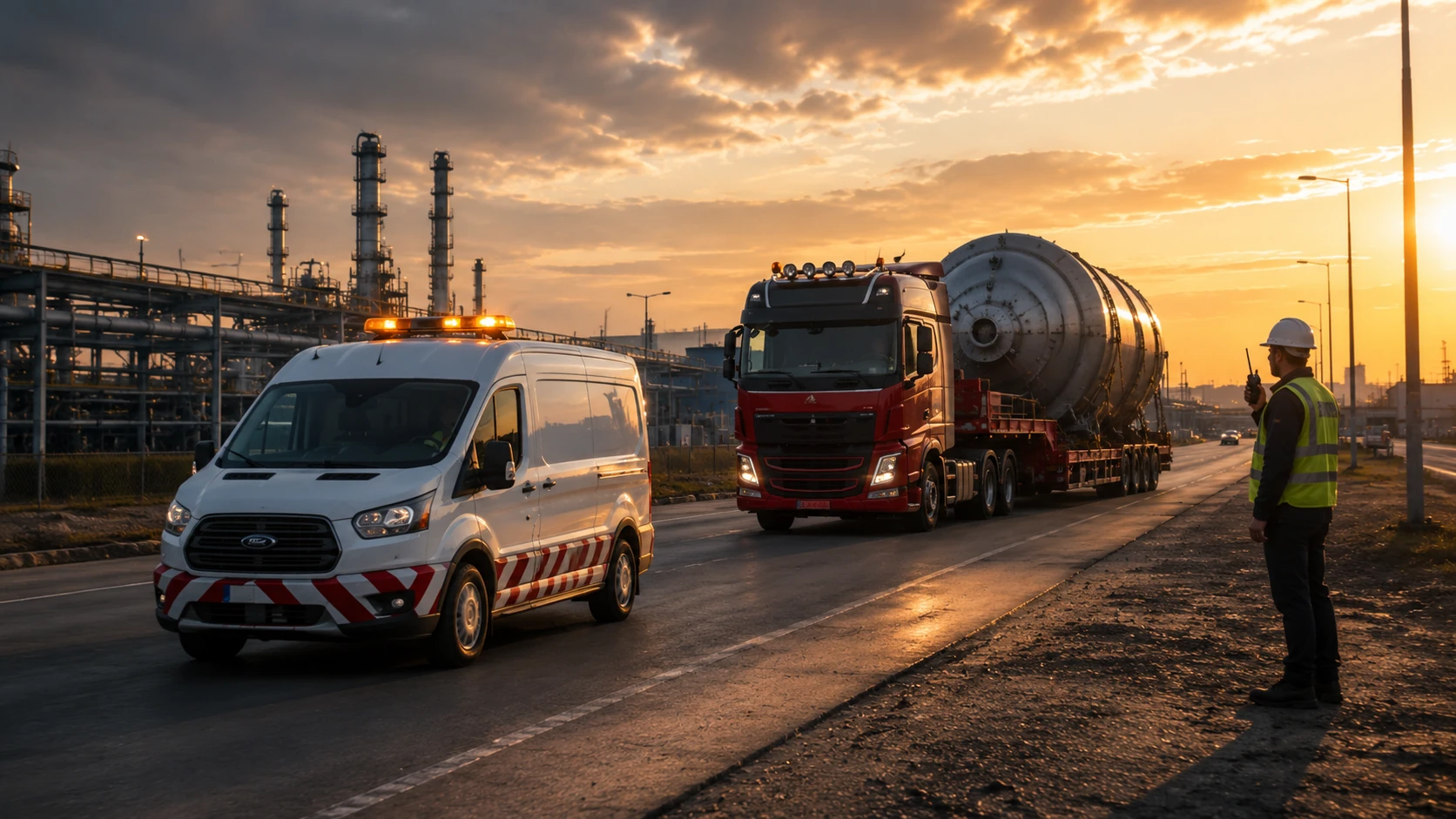 FTOS industrial logistics operation